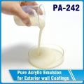 emulsión acrílica pura para revestimientos de paredes exteriores pa-242 