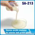 emulsión acrílica de estireno y emulsión acrílica a base de agua para pintura de imprimación sa-213 