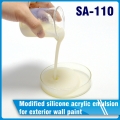 emulsión acrílica de silicona modificada para pintura de pared exterior sa-110 