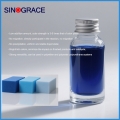 WM1921 Sistema de poliuretano antideslustre personalizable de grado industrial azul, sin colorantes poliméricos líquidos reactivos a metales pesados 
