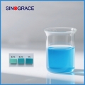 WM1917 Sistema de poliuretano antideslustre personalizable de grado industrial azul, sin colorantes poliméricos líquidos reactivos a metales pesados 