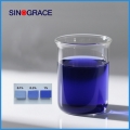 WM1921 Sistema de poliuretano antideslustre personalizable de grado industrial azul, sin colorantes poliméricos líquidos reactivos a metales pesados 