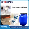 Adhesivo ecológico para laminación de cajas a base de agua SNCC7052 