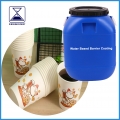 Recubrimiento de barrera a base de agua para vasos de papel desechables 