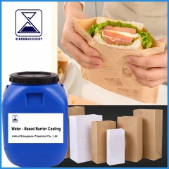 Recubrimiento de barrera a base de agua para bolsas de papel