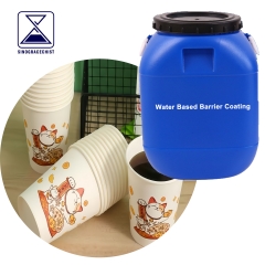 Recubrimiento a base de agua de vaso de papel sin plástico