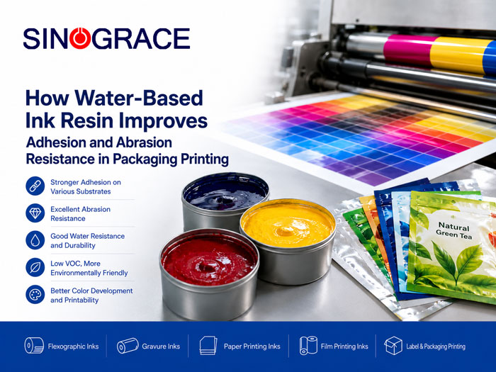 How Water-Based Ink Resin Improves Adhesion and Abrasion Resistance in Packaging Printing