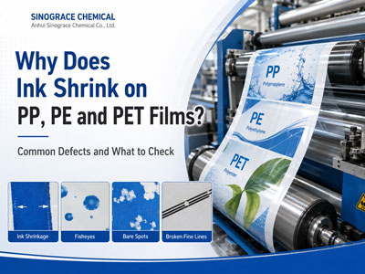 Why Does Ink Shrink or Leave Bare Spots on PP, PE and PET Films?