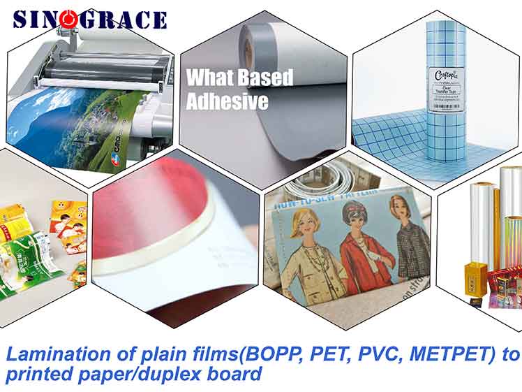 OPP, película de tarjeta de PET, imprimación de película de sellado de plástico | imprimación | adhesivo | viscosificador