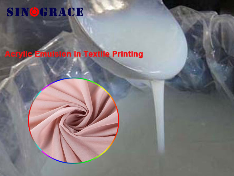 The application of acrylic emulsion in textile Printing technology